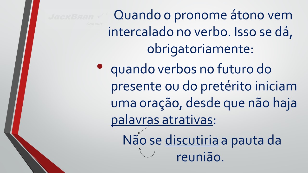 Jack Brandão; gramática, colocação pronominal; JackBran Consult; ENEM, Vestibular, Concursos