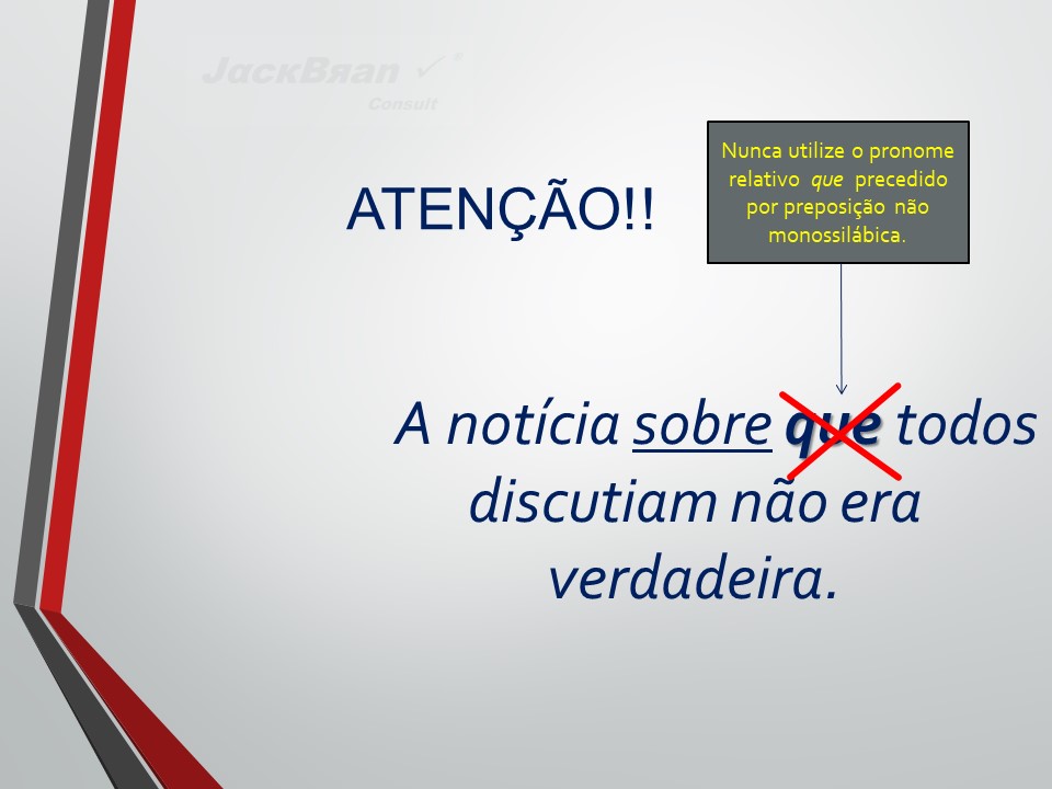 Jack Brandão; gramática, colocação pronominal; JackBran Consult; ENEM, Vestibular, Concursos